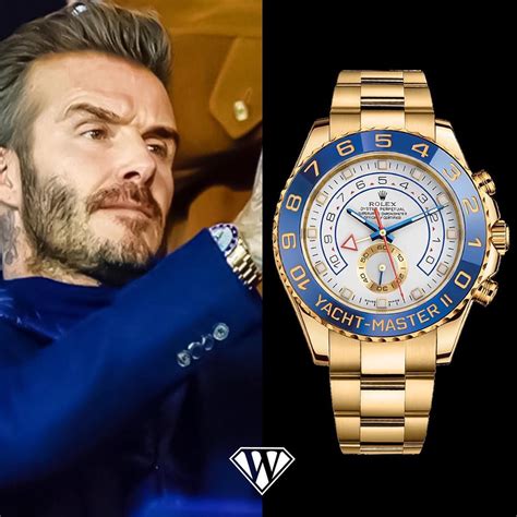 beckham rolex ad|beckhams rolex yacht master.